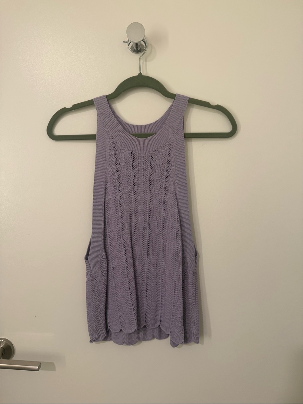 Wilfred Lavender Knit Tank Top